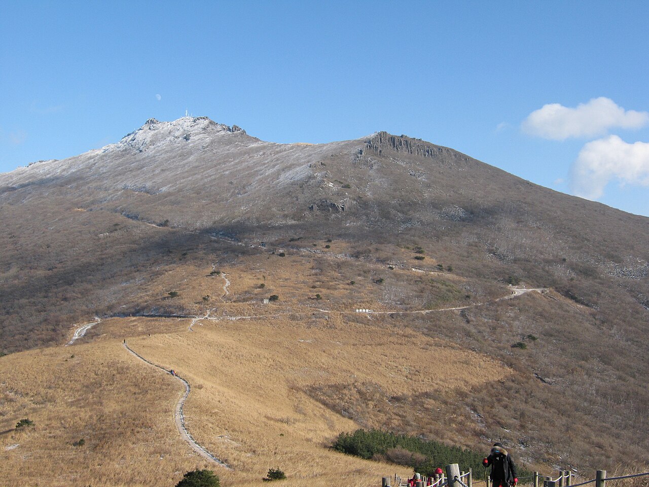 Mudeungsan mountain in Korea