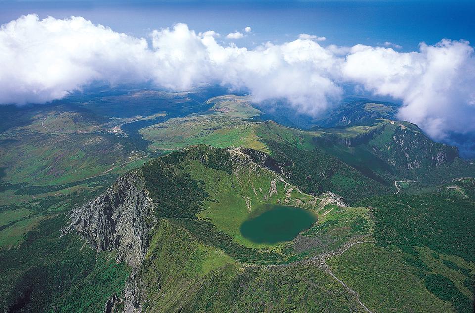 Hallasan, a mountain in South Korea
