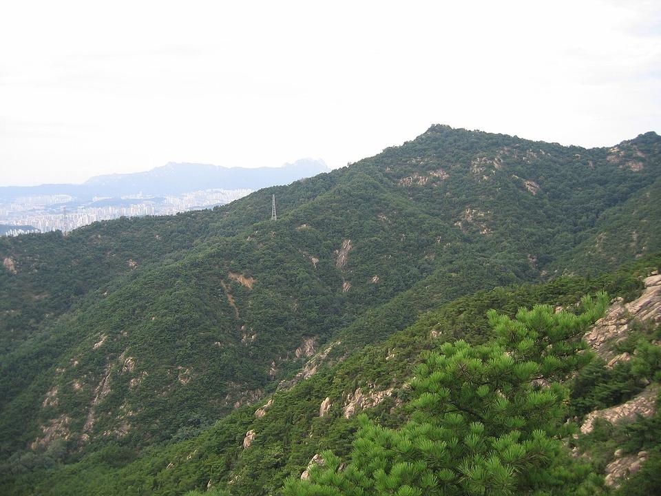 Achasan, a mountain in South Korea