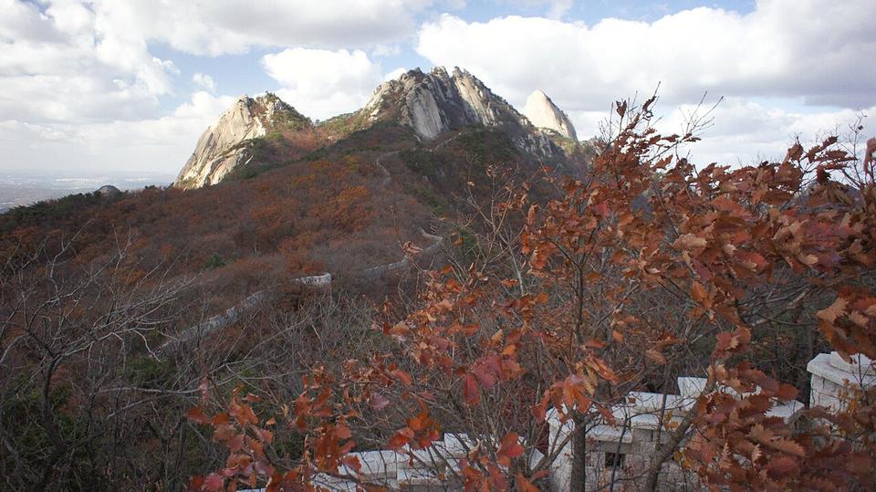 Bukhansan, a mountain in South Korea